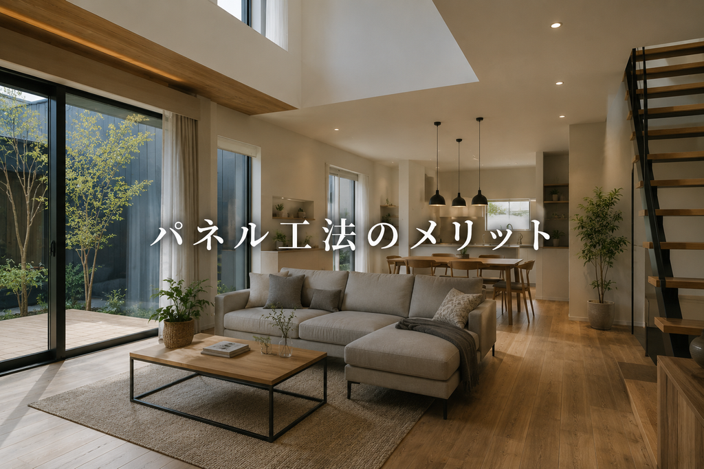 パネル工法のメリット